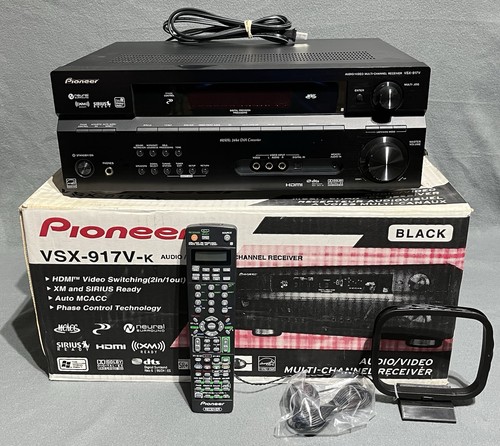 Pioneer vsx 917v audio video - pioneer, audio/video
